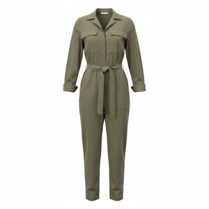 Olive Green Women's Jumpsuit